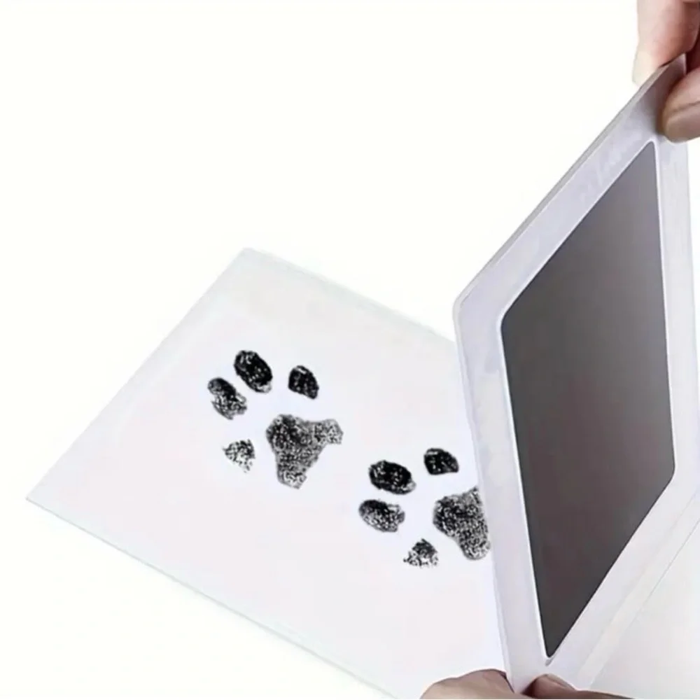 Finger/Pawprint Kit With Ink Pad and Paper Impression Sheets New in Packaging